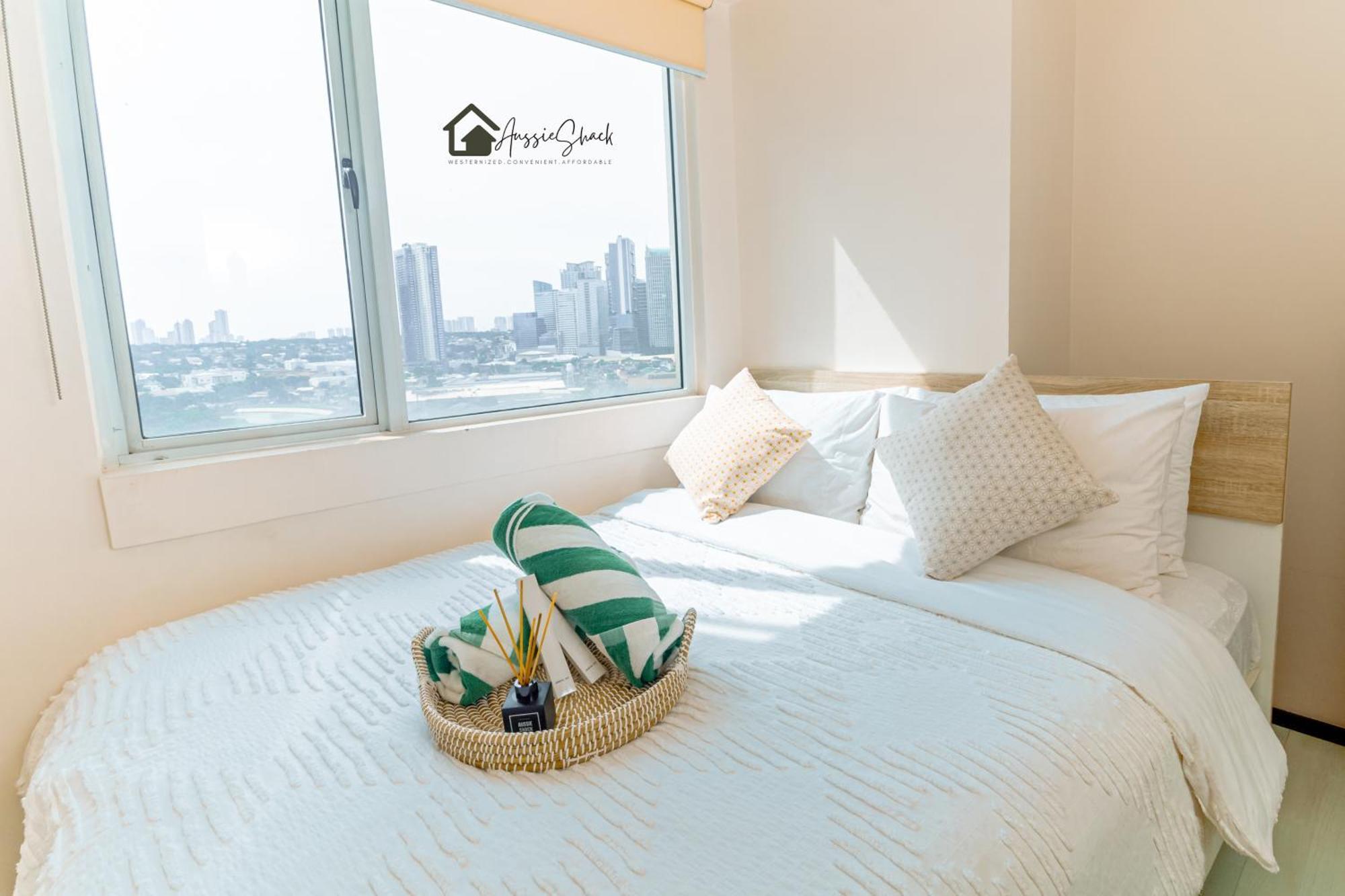 Aussie Shack - 2Br Modern Condo With Skyline View Манила Экстерьер фото
